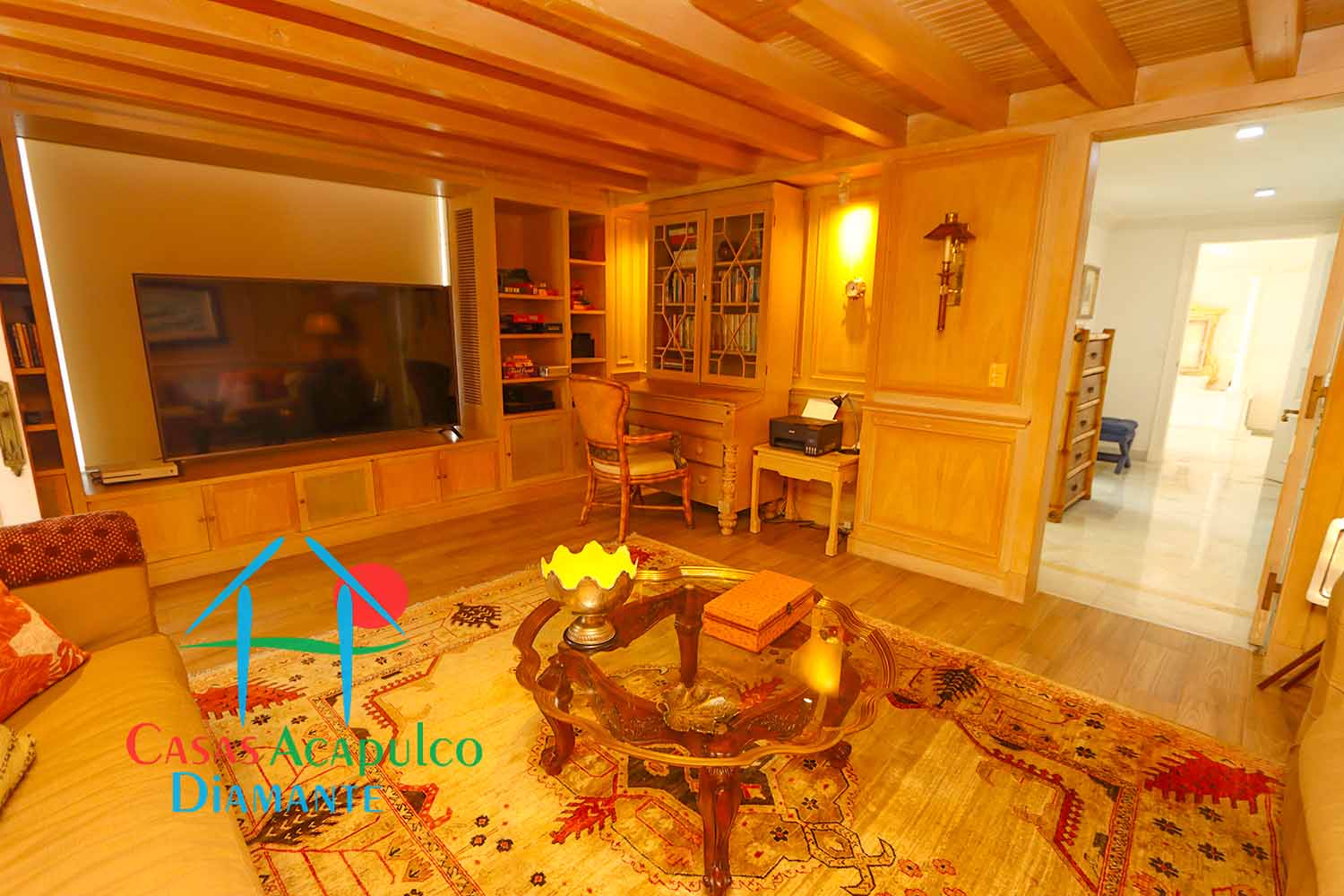 Villa Jade - Cuarto de televisión 2